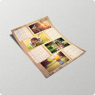 Nástěnný roční fotokalendář za pár korun | printmall.cz