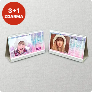 Stolní fotokalendář již od 239 Kč | printmall.cz