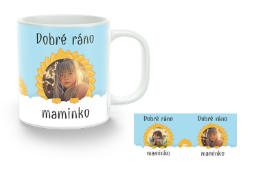 Vytvořte originální keramický fotohrnek z vlastní fotky | printmall.cz - Dobré ráno