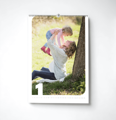 Nástěnný měsíční fotokalendář již od 189 Kč | printmall.cz - Bakari
