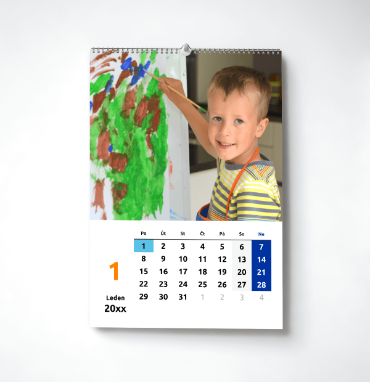Nástěnný měsíční fotokalendář již od 189 Kč | printmall.cz - Firm