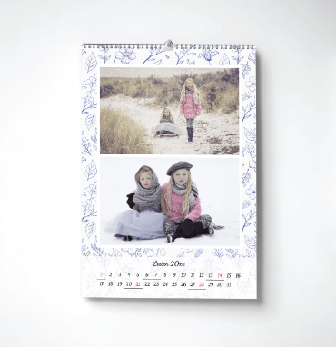 Nástěnný měsíční fotokalendář již od 189 Kč | printmall.cz - Flora