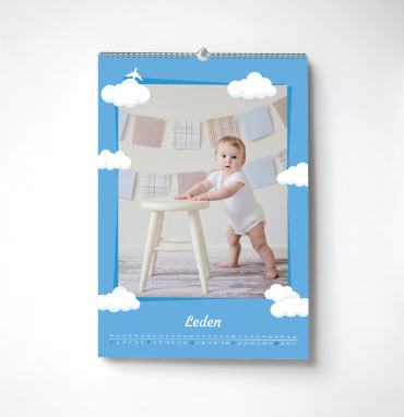 Nástěnný měsíční fotokalendář již od 189 Kč | printmall.cz - Kluk