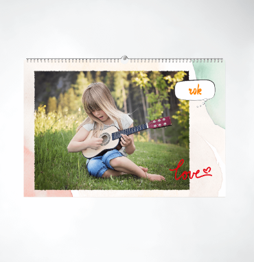 Nástěnný měsíční fotokalendář již od 189 Kč | printmall.cz - Rico
