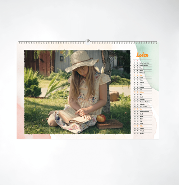 Nástěnný měsíční fotokalendář již od 189 Kč | printmall.cz - Rico