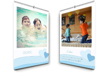 Nástěnný měsíční fotokalendář již od 169 Kč | printmall.cz - Blue
