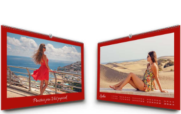 Nástěnný měsíční fotokalendář již od 169 Kč | printmall.cz - Redmi