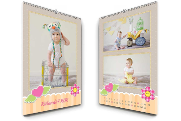 Nástěnný měsíční fotokalendář již od 169 Kč | printmall.cz - Rustikal