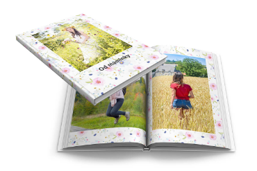Vytvořte si fotoknihu A4 v pevné vazbě plnou Vašich zážitků! | printmall.cz - Floral