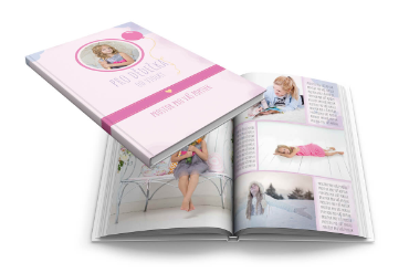 Vytvořte si fotoknihu A4 v pevné vazbě plnou Vašich zážitků! | printmall.cz - Holčička