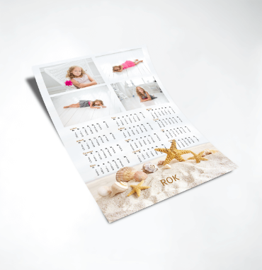 Nástěnný roční fotokalendář za pár korun | printmall.cz - Mořský písek