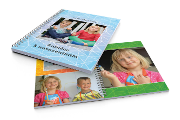 Vytvořte si kroužkovou fotoknihu A4 z Vašich vlastních fotek | printmall.cz - Geometrická