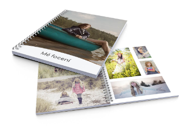 Vytvořte si kroužkovou fotoknihu A4 z Vašich vlastních fotek | printmall.cz - Portfolio (Bílá)