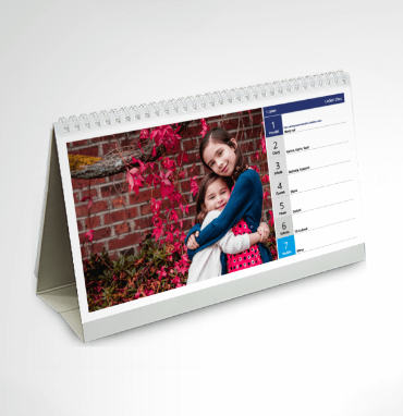 Stolní fotokalendář již od 239 Kč | printmall.cz - Modrý