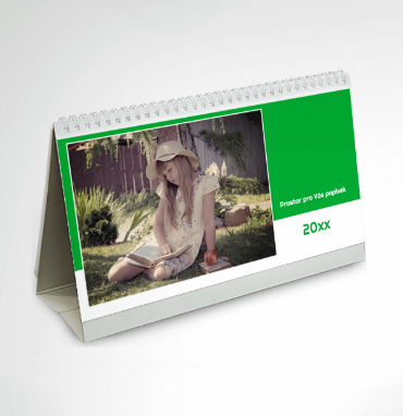 Stolní fotokalendář již od 239 Kč | printmall.cz - Zelený