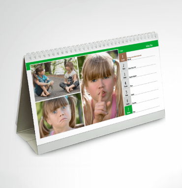 Stolní fotokalendář již od 239 Kč | printmall.cz - Zelený