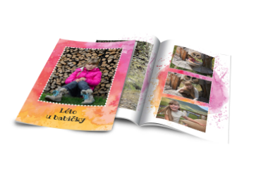 Vytvořte si sešitovou fotoknihu A4 z Vašich zážitků! | printmall.cz - Akvarel