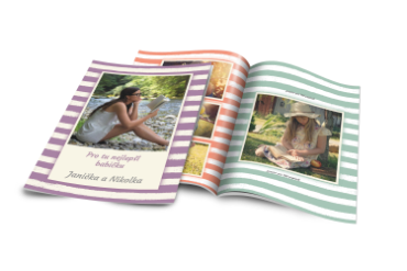 Vytvořte si sešitovou fotoknihu A4 z Vašich zážitků! | printmall.cz - Pruhovaná